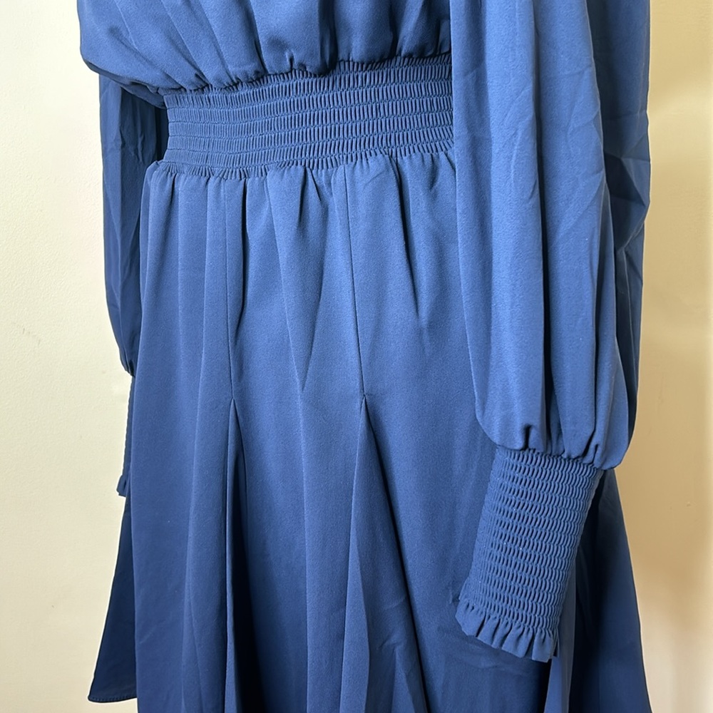 Lilly Pulitzer Lorella Stretch Dress in True Navy - Picture 4 of 10